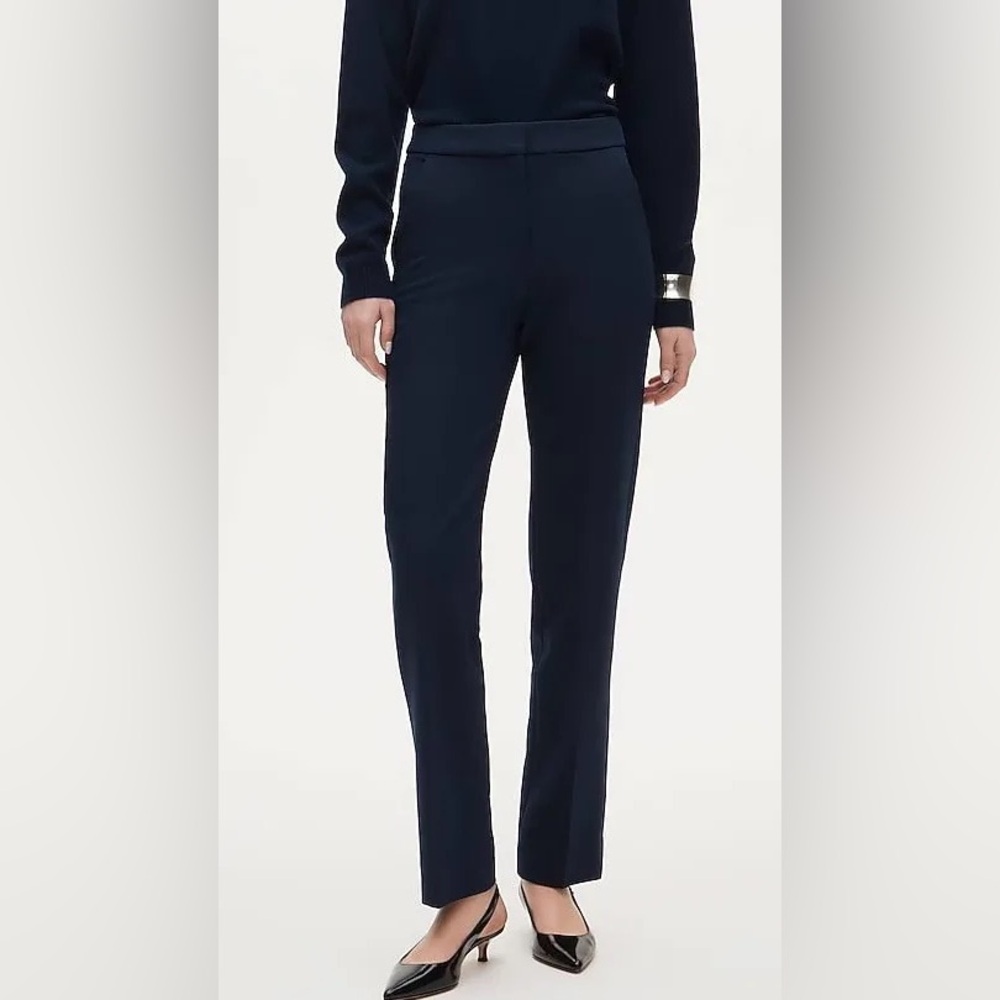 J Crew Kate Classic Black Tailored Trousers NWT - Picture 4 of 6